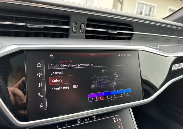 Audi A6 cena 199900 przebieg: 75000, rok produkcji 2021 z Kielce małe 781